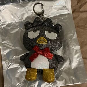 Sanrio Glitter sparkles Batzmaru keychain from Japan.